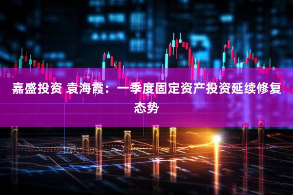 嘉盛投资 袁海霞：一季度固定资产投资延续修复态势