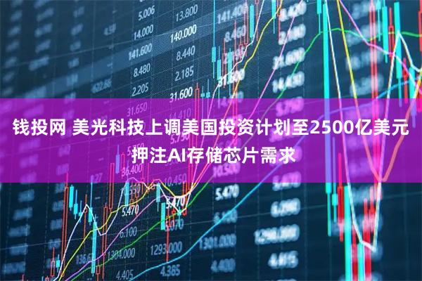 钱投网 美光科技上调美国投资计划至2500亿美元 押注AI存储芯片需求